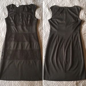 London Times Lace Panel Dress Size 10